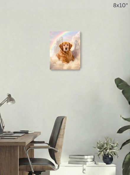 Canvas 8x10 room mockup