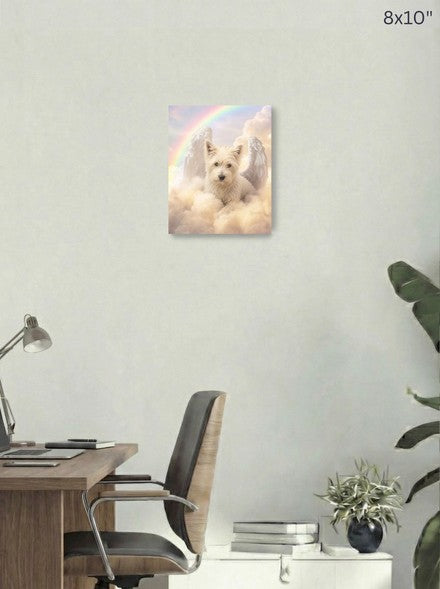 Canvas 8x10 room mockup