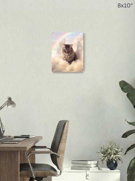 Canvas 8x10 room mockup