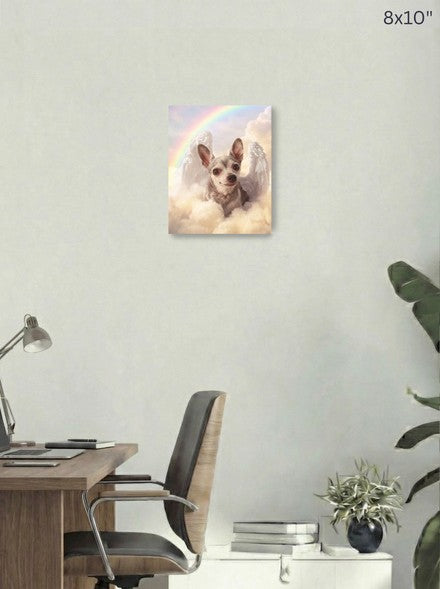 Canvas 8x10 room mockup