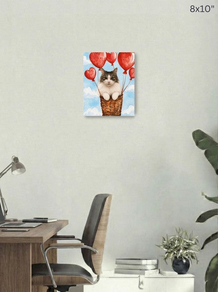 Canvas 8x10 room mockup