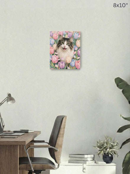 Canvas 8x10 room mockup