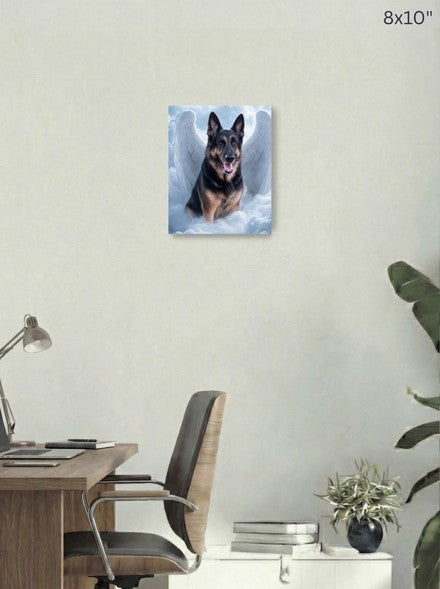Canvas 8x10 room mockup