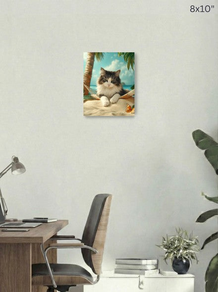 Canvas 8x10 room mockup