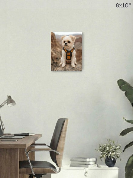 Canvas 8x10 room mockup