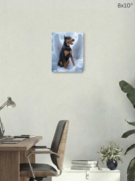 Canvas 8x10 room mockup