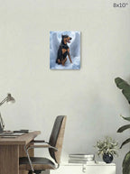 Canvas 8x10 room mockup