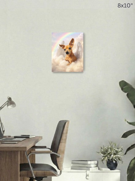Canvas 8x10 room mockup