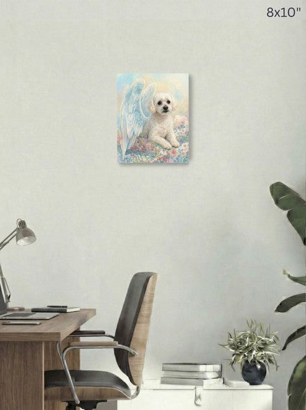 Canvas 8x10 room mockup