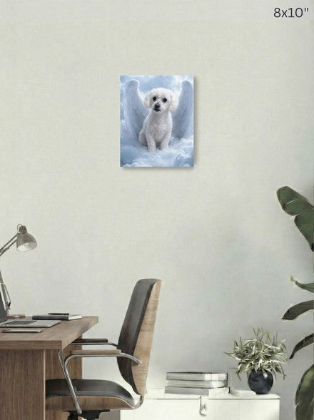 Canvas 8x10 room mockup