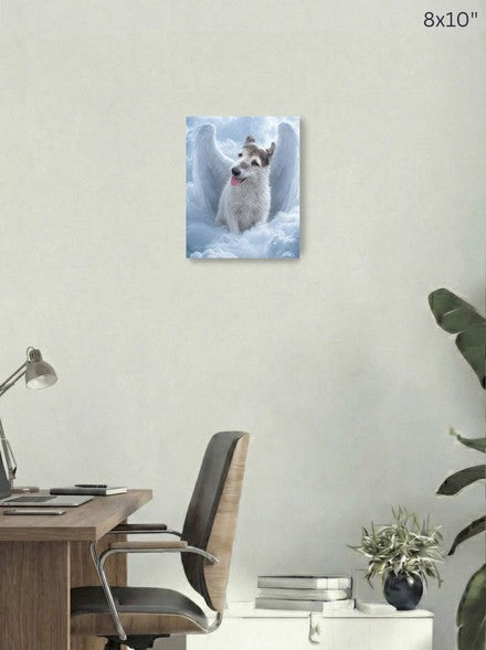 Canvas 8x10 room mockup