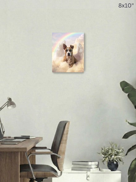 Canvas 8x10 room mockup
