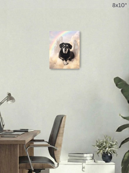 Canvas 8x10 room mockup