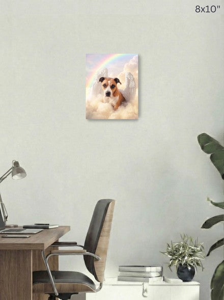 Canvas 8x10 room mockup