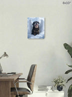 Canvas 8x10 room mockup