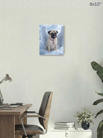 Canvas 8x10 room mockup