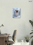 Canvas 8x10 room mockup