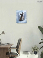 Canvas 8x10 room mockup