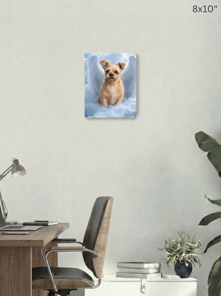 Canvas 8x10 room mockup