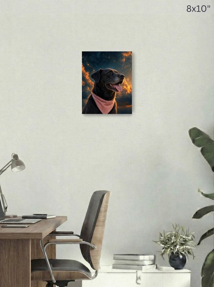 Canvas 8x10 room mockup