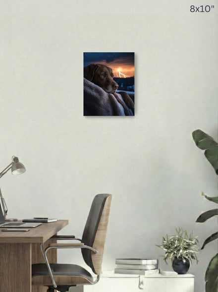 Canvas 8x10 room mockup