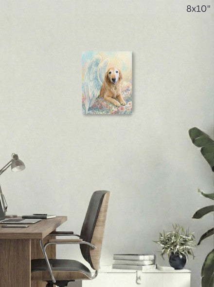 Canvas 8x10 room mockup