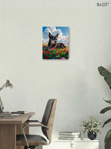 Canvas 8x10 room mockup
