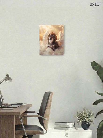 Canvas 8x10 room mockup