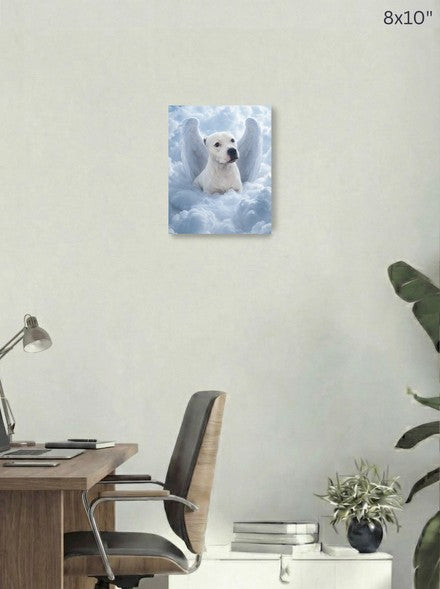Canvas 8x10 room mockup