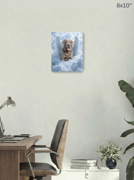 Canvas 8x10 room mockup
