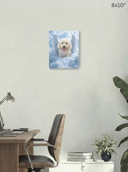 Canvas 8x10 room mockup