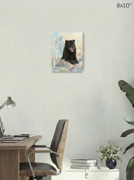 Canvas 8x10 room mockup