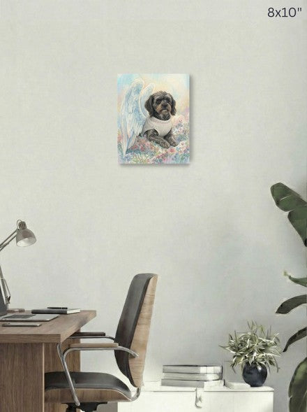 Canvas 8x10 room mockup