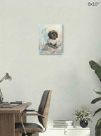 Canvas 8x10 room mockup