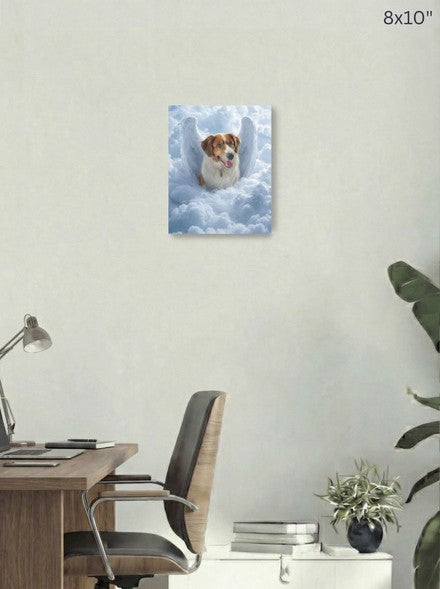 Canvas 8x10 room mockup