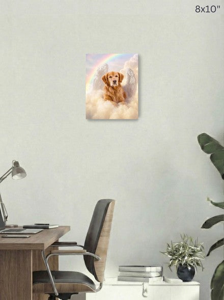 Canvas 8x10 room mockup