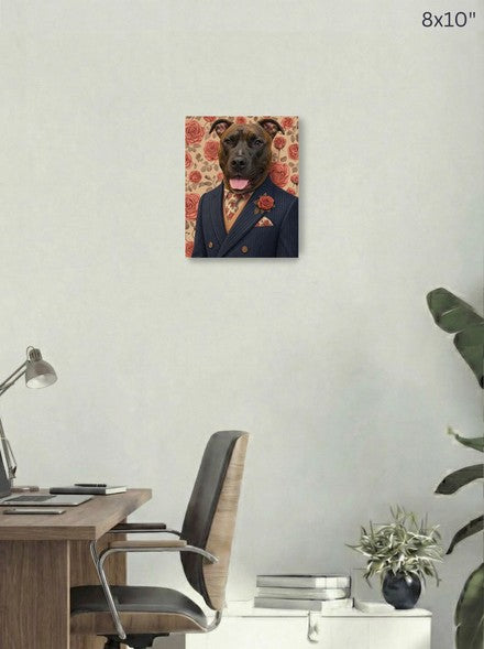 Canvas 8x10 room mockup