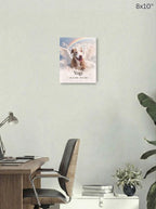 Canvas 8x10 room mockup