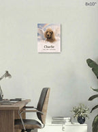 Canvas 8x10 room mockup