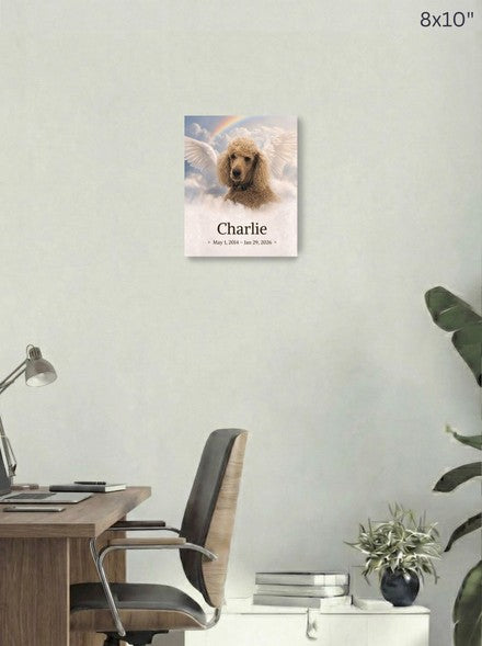 Canvas 8x10 room mockup