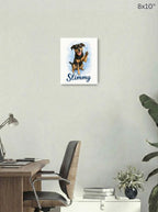 Canvas 8x10 room mockup
