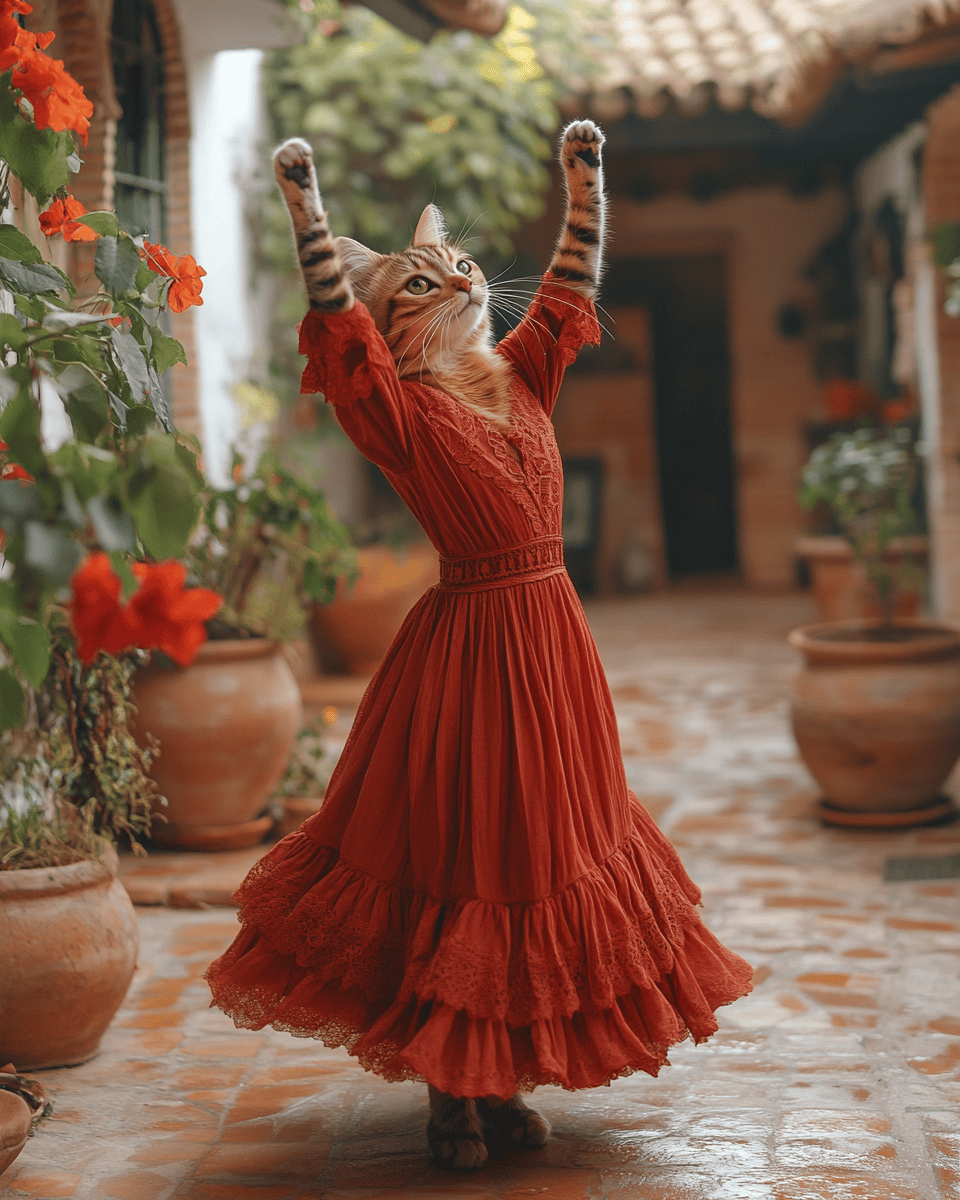 Courtyard Flamenco