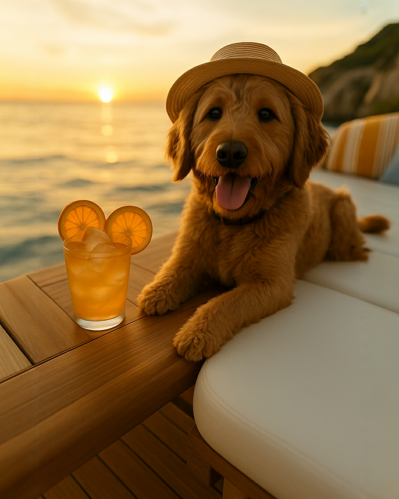 Golden Hour Yacht Life