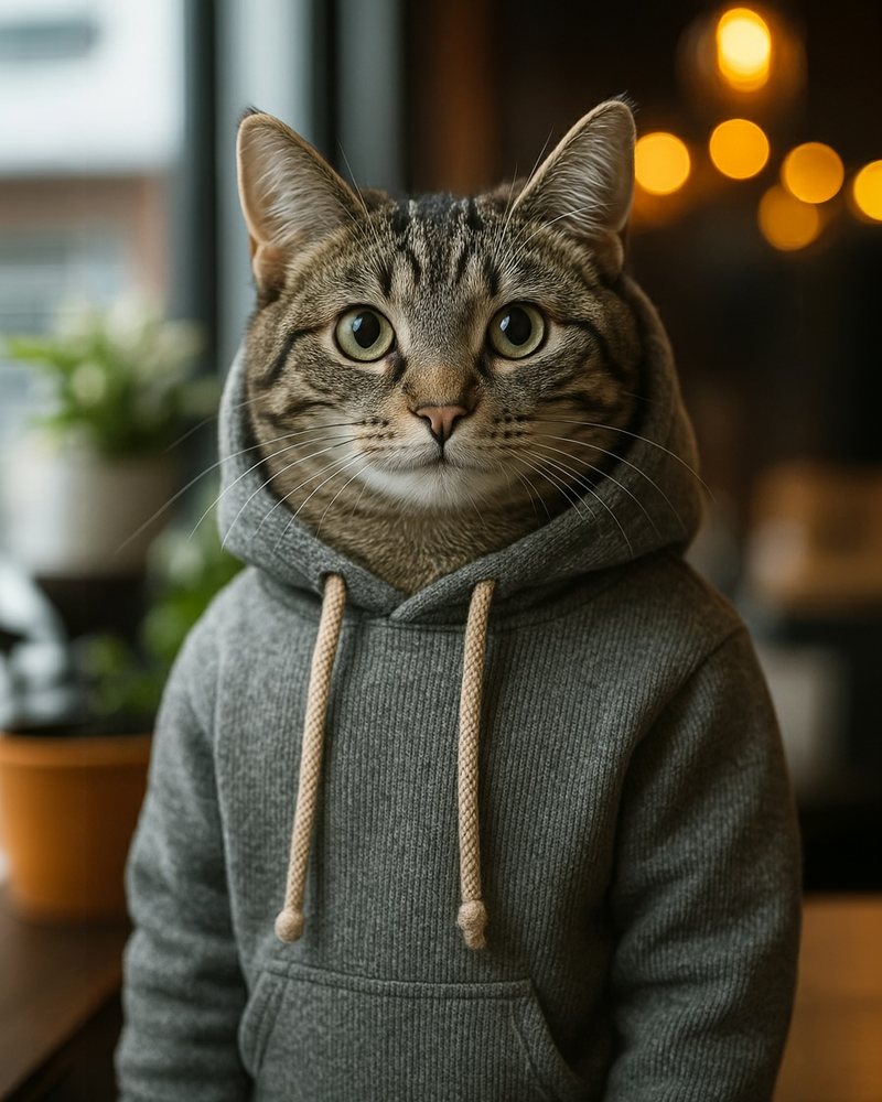 Hoodie Café Vibes