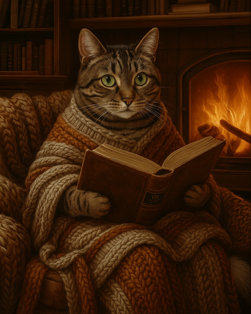 Fireside Bookworm