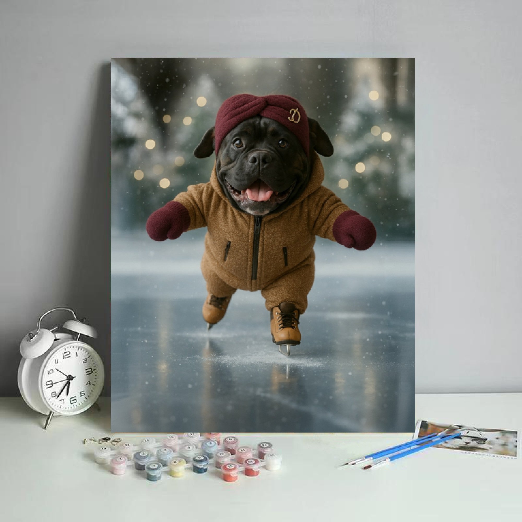 Ice Skating Gentleman