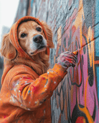 Graffiti Hoodie Hero