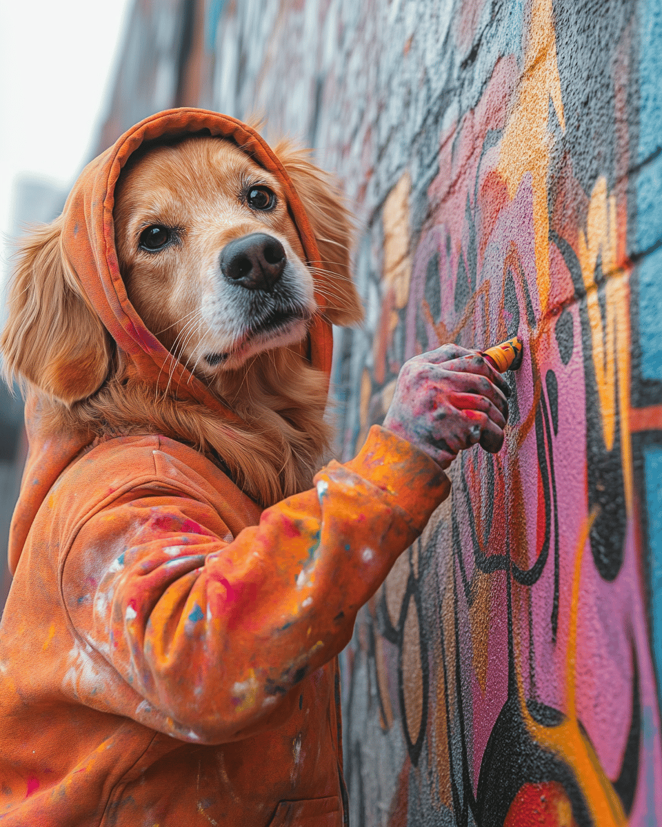 Graffiti Hoodie Hero