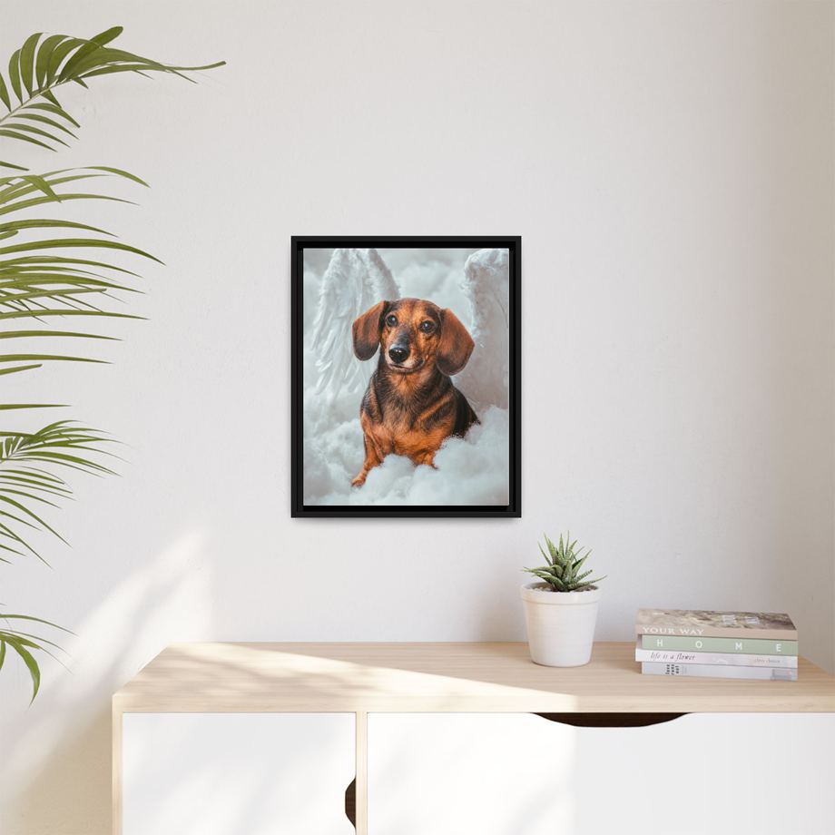 Framed 16x20 Black context