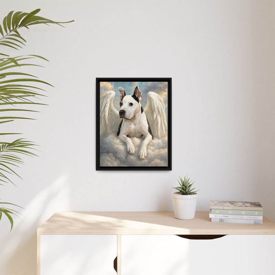 Framed 16x20 Black context